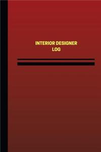 Interior Designer Log (Logbook, Journal - 124 pages, 6 x 9 inches)