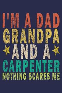 I'm Dad Grandpa And a Carpenter Nothing Scares Me