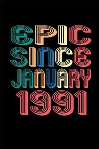 Epic Since January 1991