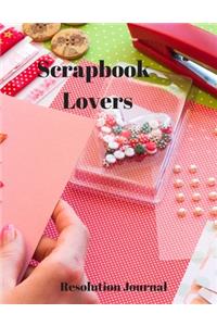 Scrapbook Lovers Resolution Journal