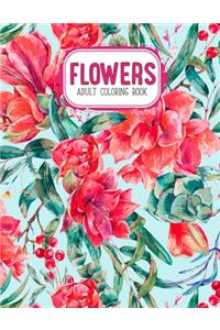 Flowers Coloring Book