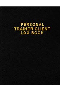 Personal Trainer Client Log Book