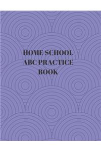 Home School ABC Practice Book