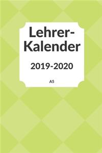 Lehrerkalender 2019 2020 A5