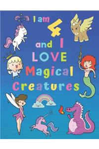 I am 4 and I LOVE Magical Creatures