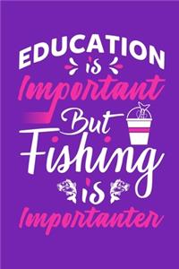Education Is Important But Fishing Is Importanter