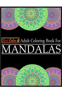 Best Color It Adult Coloring Book For Mandalas