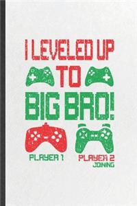 I Leveled Up to Big Bro Player 1 Player 2 Joining