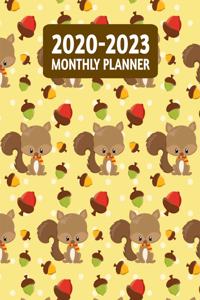 2020-2023 Monthly Planner