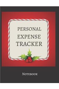 Personal Expense Tracker Notebook