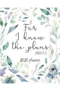 2020 Planner Jeremiah 29