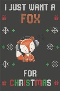I Just Want A Fox For Christmas
