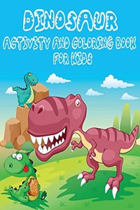 Dinosaur Activity Book for Kids
