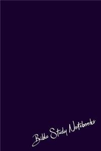 Bible Study Notebooks
