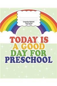 Preschool Handwriting Notebook for Kids