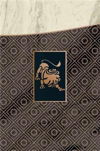 Monogram Leo Notebook