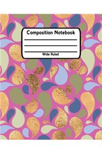 Composition Notebook Wide Ruled