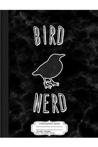 Bird Nerd Composition Notebook
