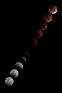 Moon Phase Notebook Journal 120 College Ruled Lined Pages 6 X 9