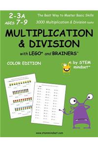 Multiplication & Division with Lego and Brainers Grades 2-3a Ages 7-9 Color Edition