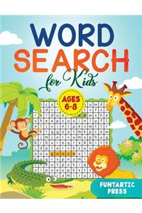 Word Search for Kids Ages 6-8