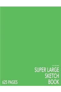 Light True Green Super Large Sketchbook