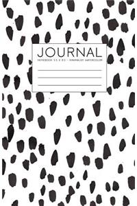 Minimalist Watercolor Journal (Notebook) 5.5 x 8.5