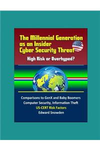 The Millennial Generation as an Insider Cyber Security Threat