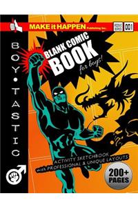 Blank Comic Book for Boys