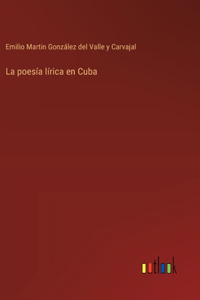 poesía lírica en Cuba