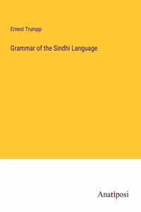 Grammar of the Sindhi Language