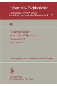 Kommunikation in Verteilten Systemen