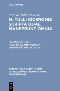 Academicorum Reliquiae Cum Lucullo