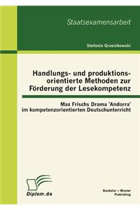 Handlungs- und produktionsorientierte Methoden zur Förderung der Lesekompetenz