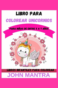 Libro para Colorear Unicornios