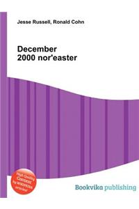 December 2000 Nor'easter