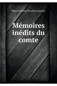 Mémoires inédits du comte