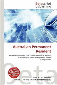 Australian Permanent Resident