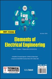 ELEMENTS OF ELECTRICAL ENGINEERING K Scheme (II - E&Tc/ECE/ELEX. - 312315)