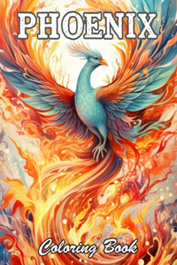 Phoenix Coloring Book for Adults