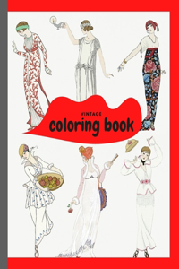Vintage Coloring Book