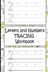 Letters and Numbers Tracing Workbook