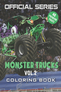 Monster Trucks Coloring Book Vol2