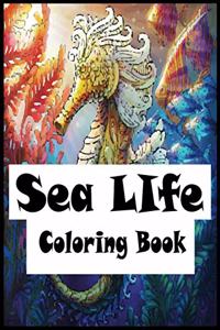 Sea Life Coloring Book
