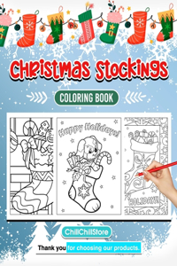 Christmas Stockings Coloring Book