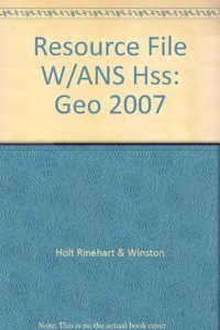 Resource File W/ANS Hss: Geo 2007