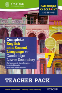 Complete English as a Second Language for Cambridge Secondary 1 Teacher Pack 7 & CD