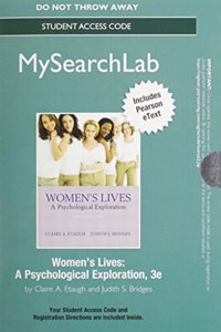 MyLab Search with Pearson eText  -- Standalone Access Card -- for Women's Lives
