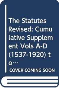 Statutes Revised