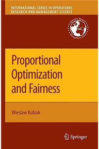 Proportional Optimization and Fairness